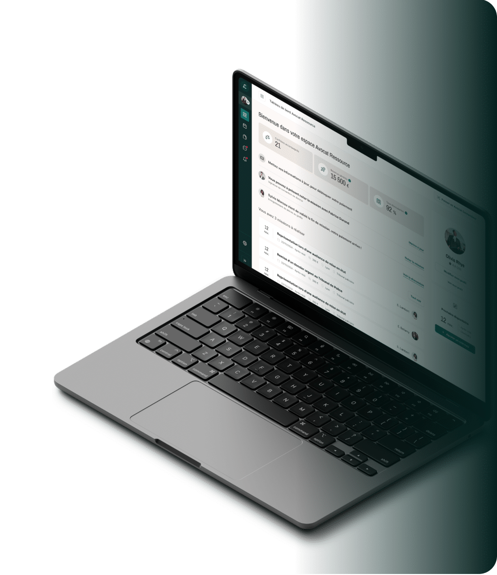 image d'un ordinateur avec libélaw ouvert